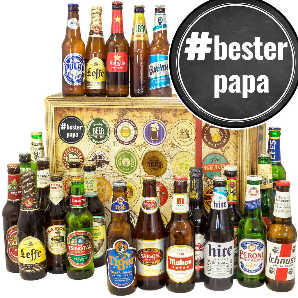 #BesterPapa | 24 Länder Bierweltreise | Geschenkset