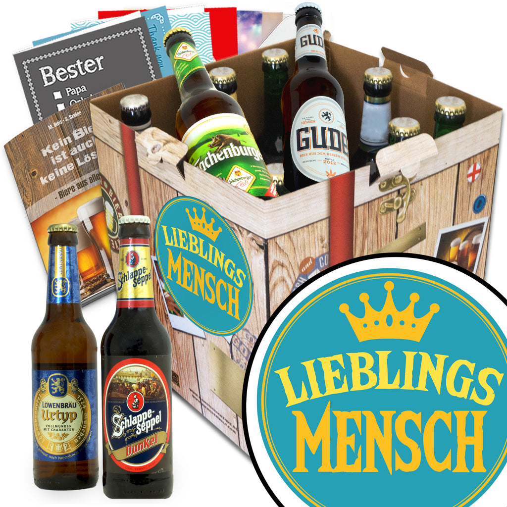 Lieblingsmensch | 9x Bier Deutsche Biere | Box