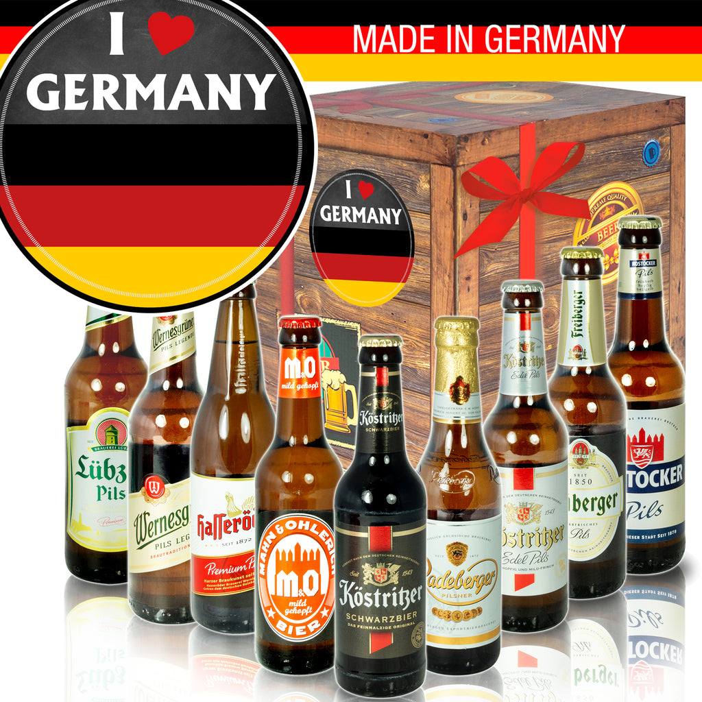 I love Germany | 9 Biersorten Ostdeutsche Biere | Biertasting