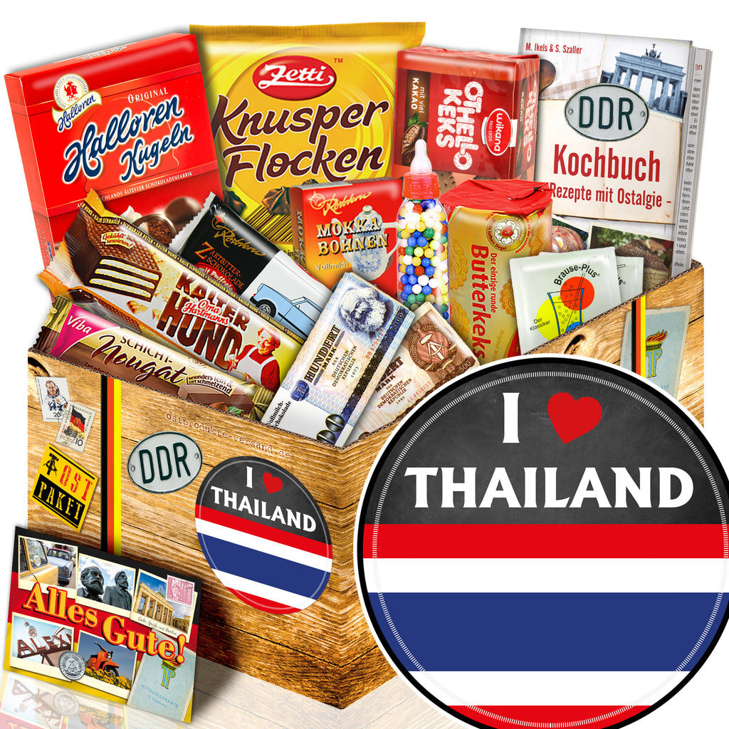I love Thailand - Süßigkeiten Set DDR L