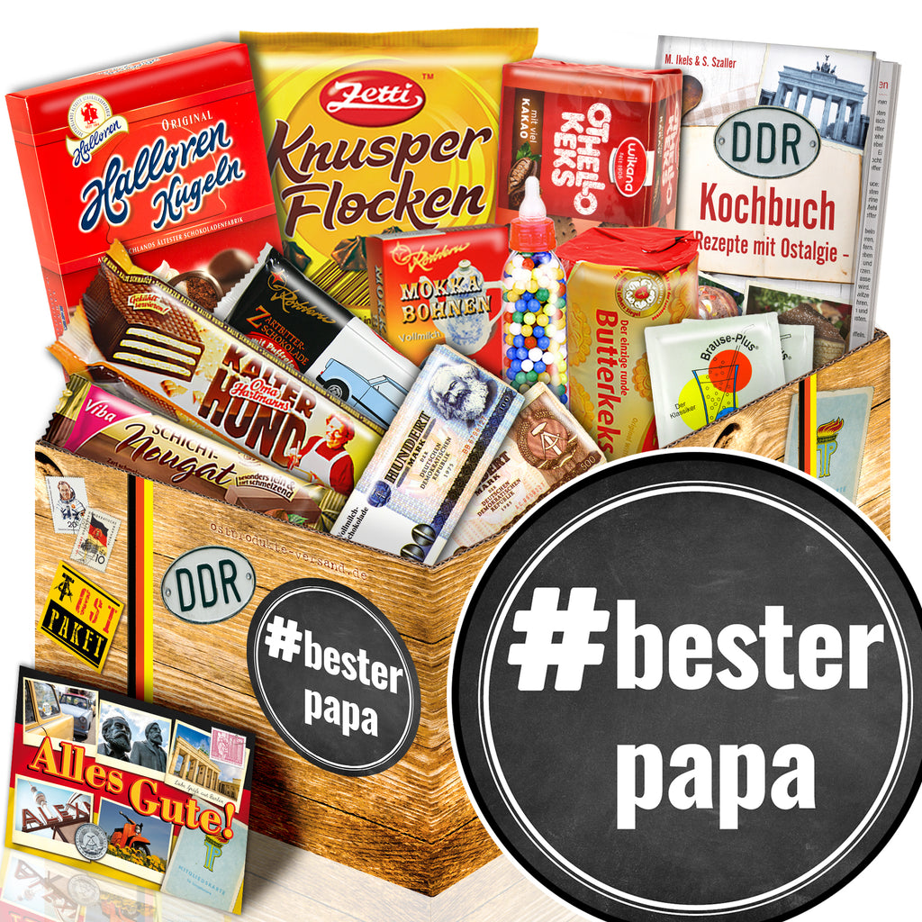 #Bester Papa - Süßigkeiten Set DDR L