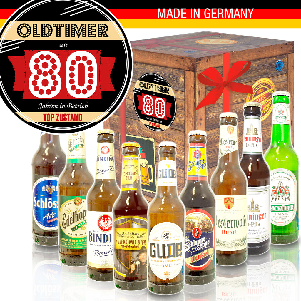 Oldtimer 80 | 9x Deutsche Biere | Probierpaket