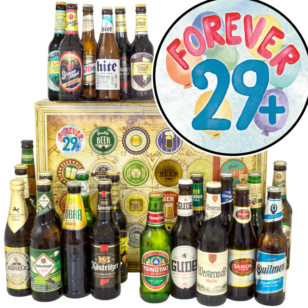 Forever 29 + | 24x Bier Biere Welt und Deutschland | Biertasting