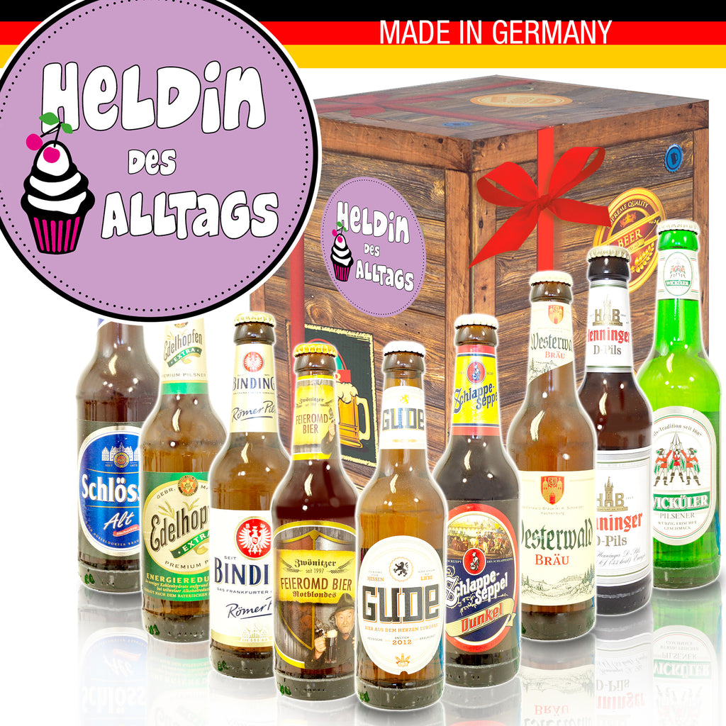 Heldin des Alltags | 9 Flaschen Bier Deutschlandreise | Probierpaket