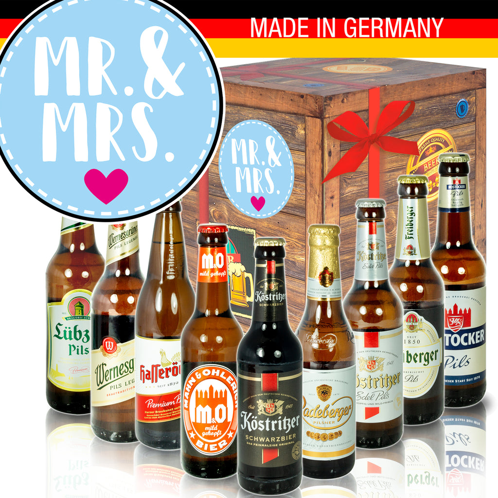 Mr.& Mrs. | 9 Biersorten Ostdeutsche Biere | Bierset