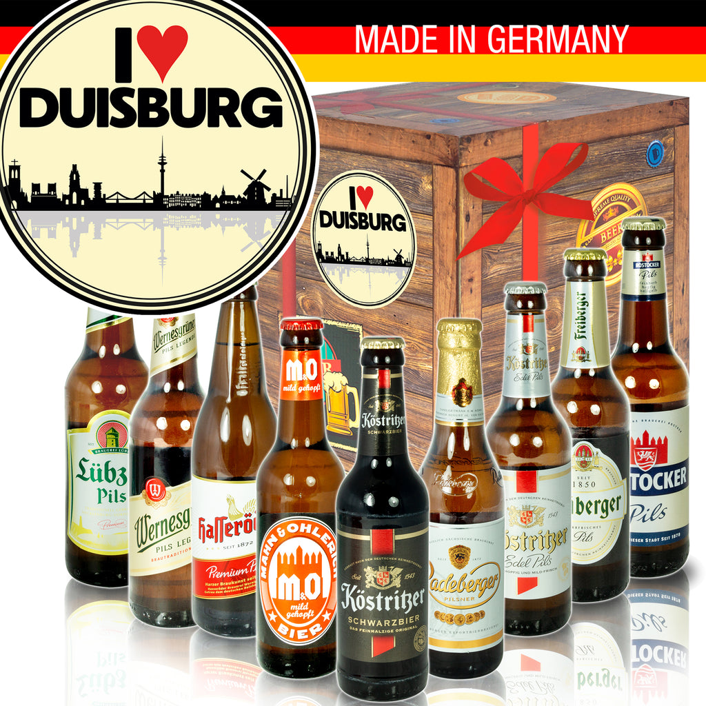 I love Duisburg | 9x Biere aus Ostdeutschland | Geschenkidee