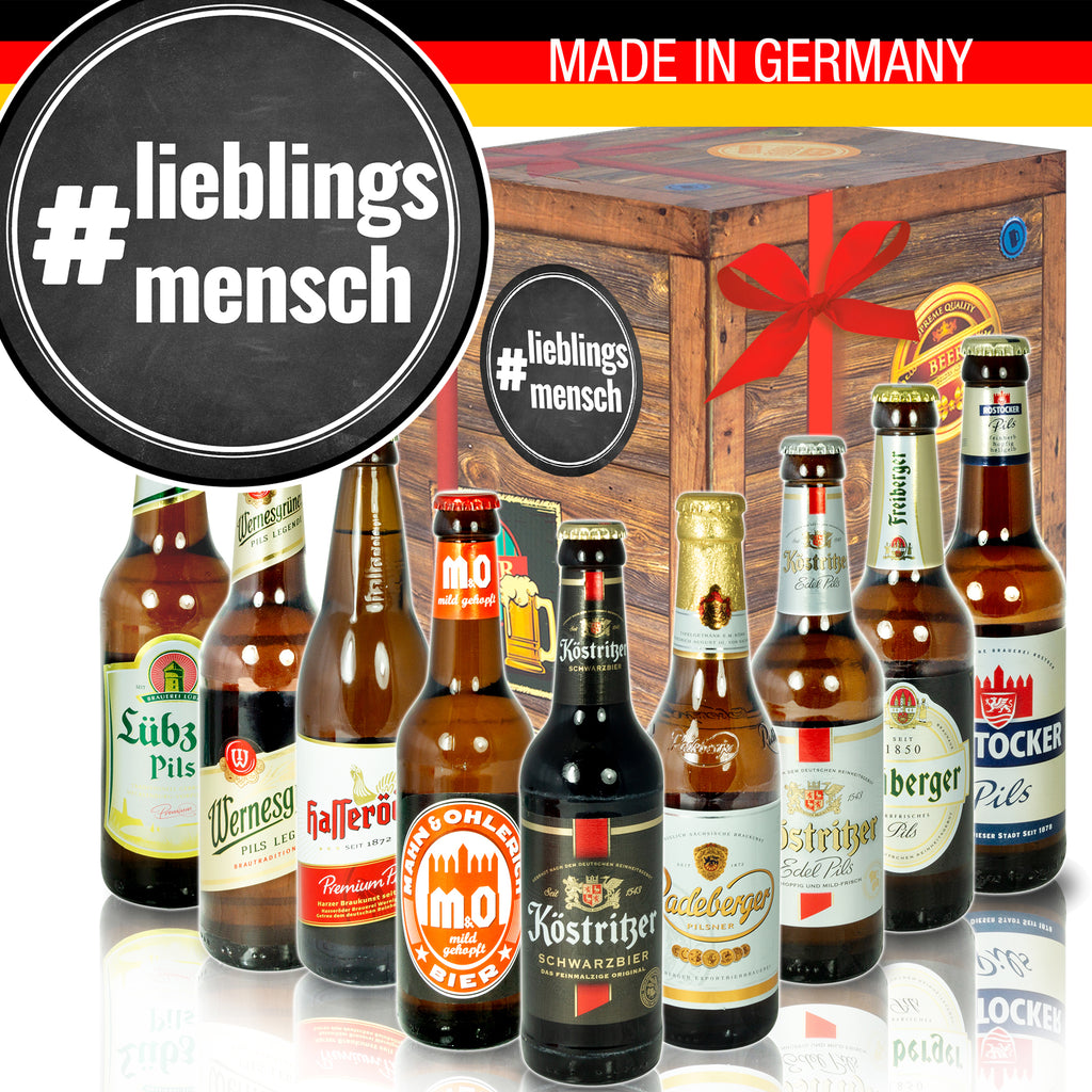#lieblingsmensch | 9x Biere Ostdeutsch | Geschenkkorb