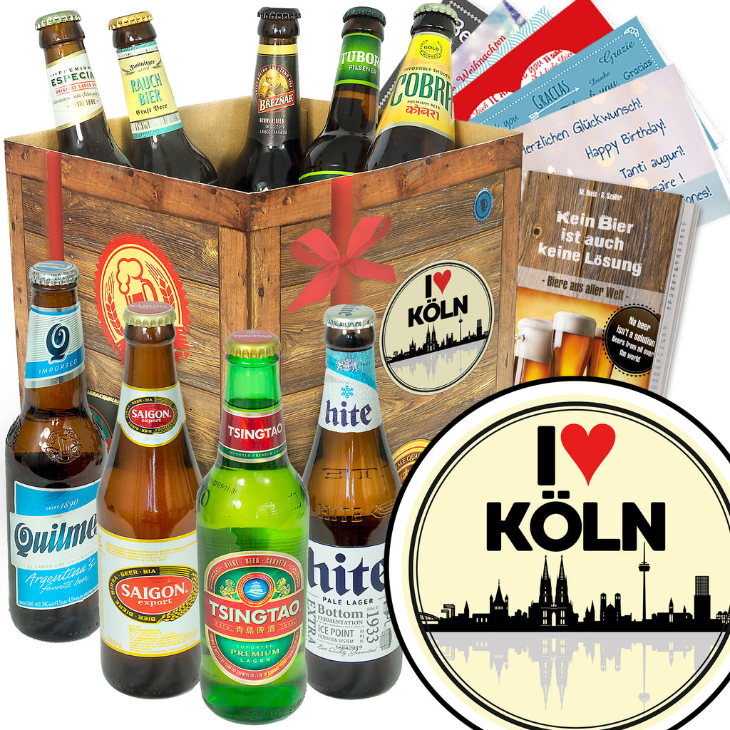 I love Köln | 9 Länder Bier International | Bierverkostung