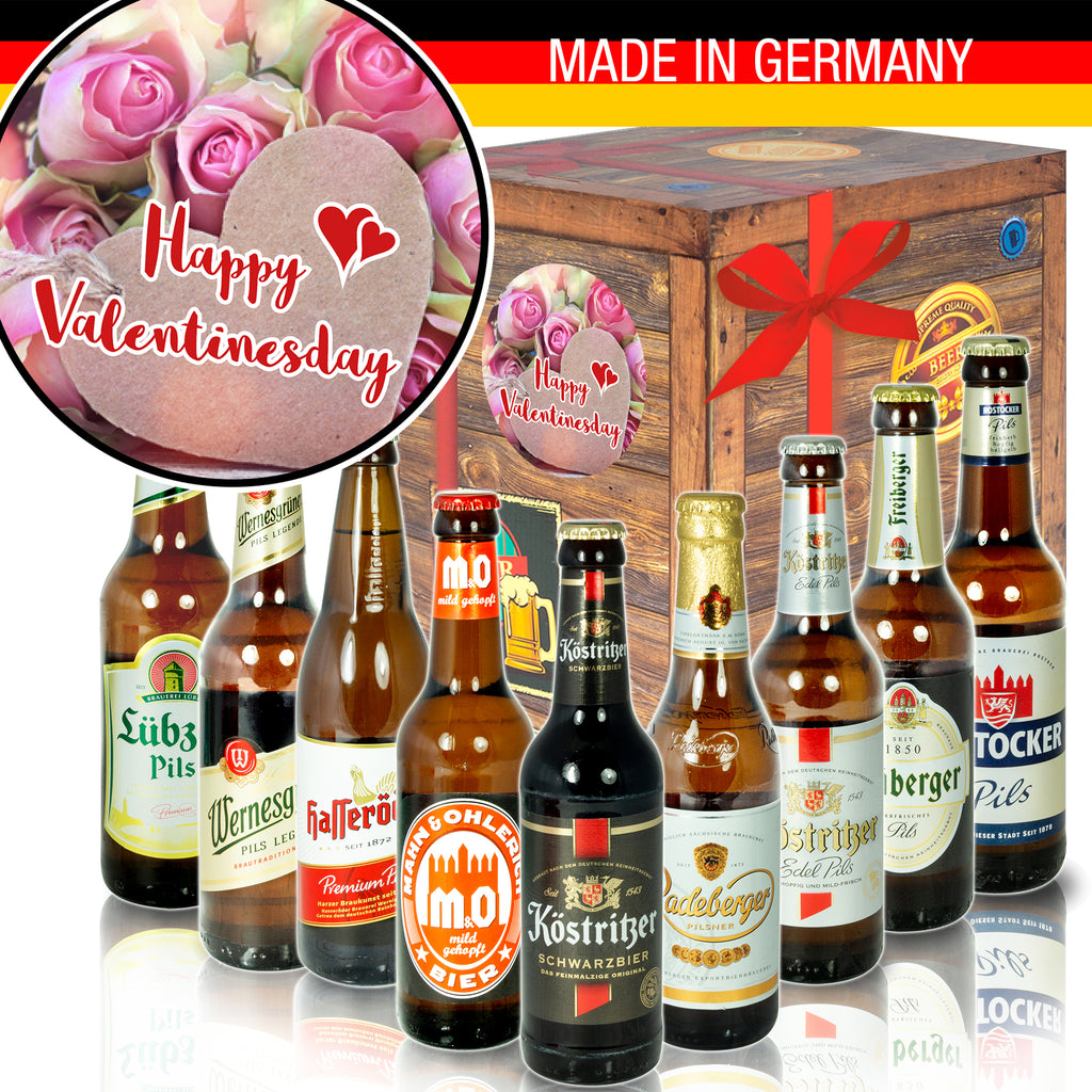 Happy Valentinesday | 9 Spezialitäten Ostdeutsche Biere | Box