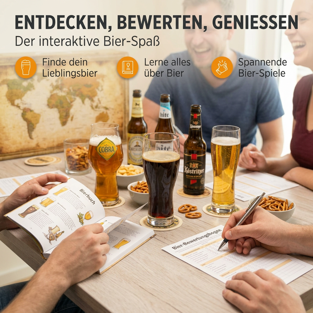 Biere aus aller Welt | 12 Spezialitäten Bierweltreise Biertasting - monatsgeschenke.de