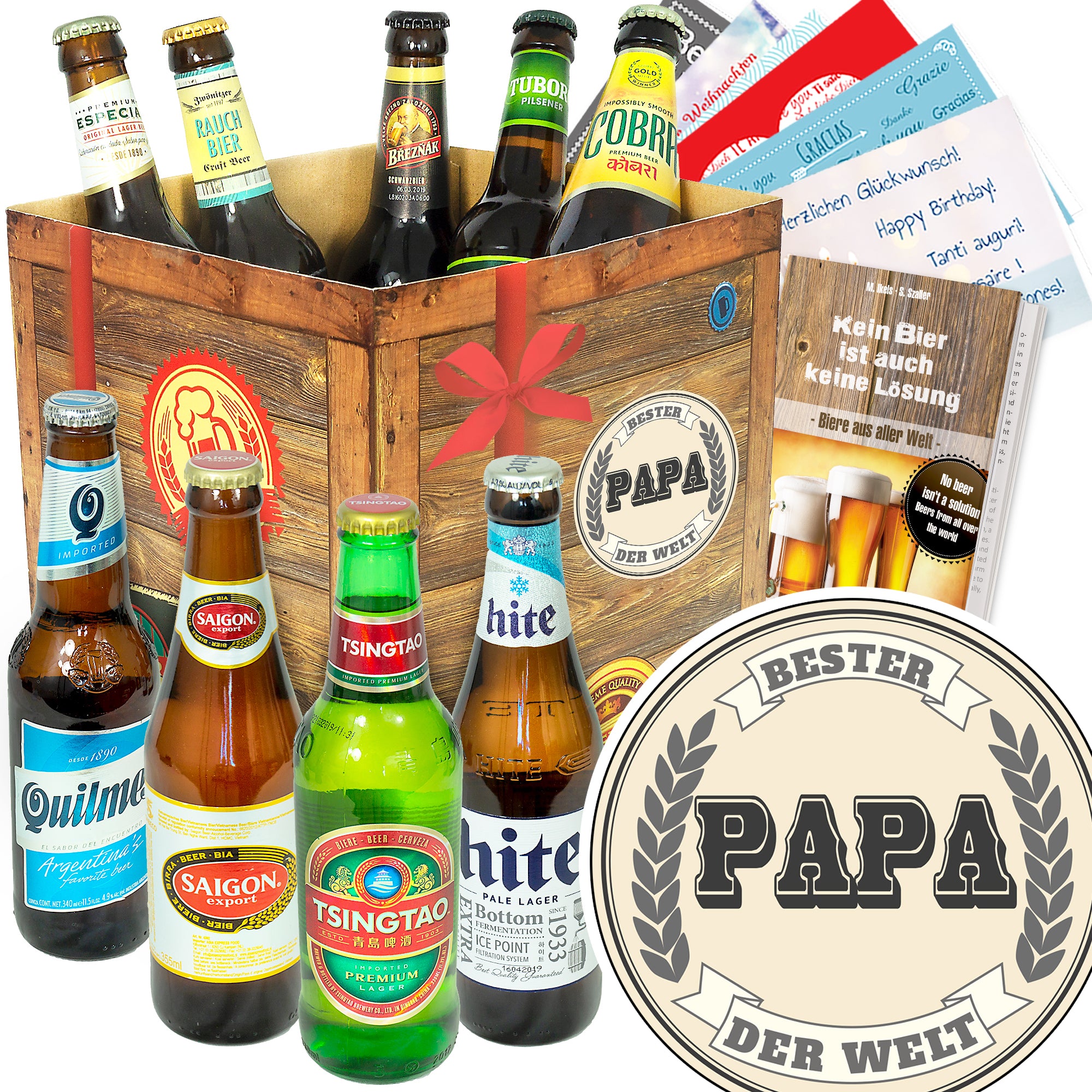 Bier Set | 9x Biere der Welt Geschenkbox