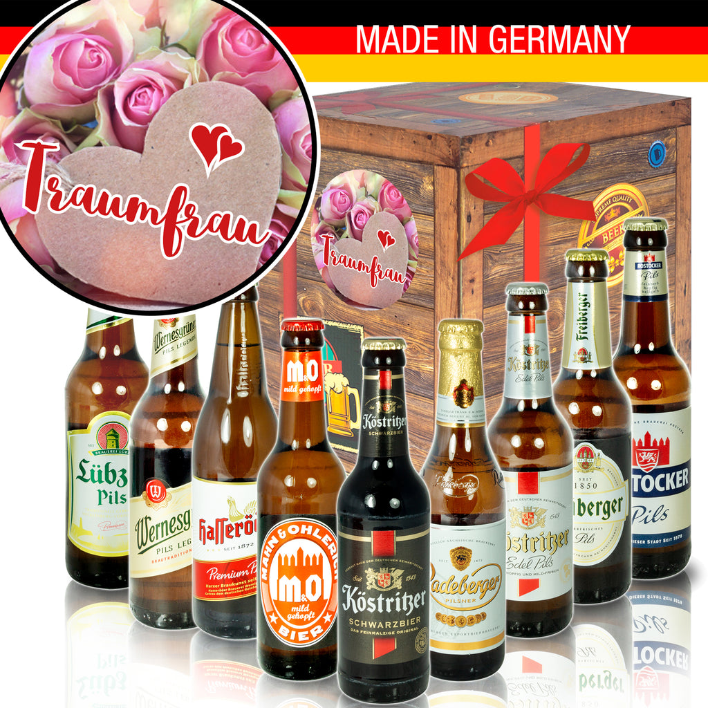 Traumfrau | 9 Spezialitäten Biere aus Ostdeutschland | Bierpaket
