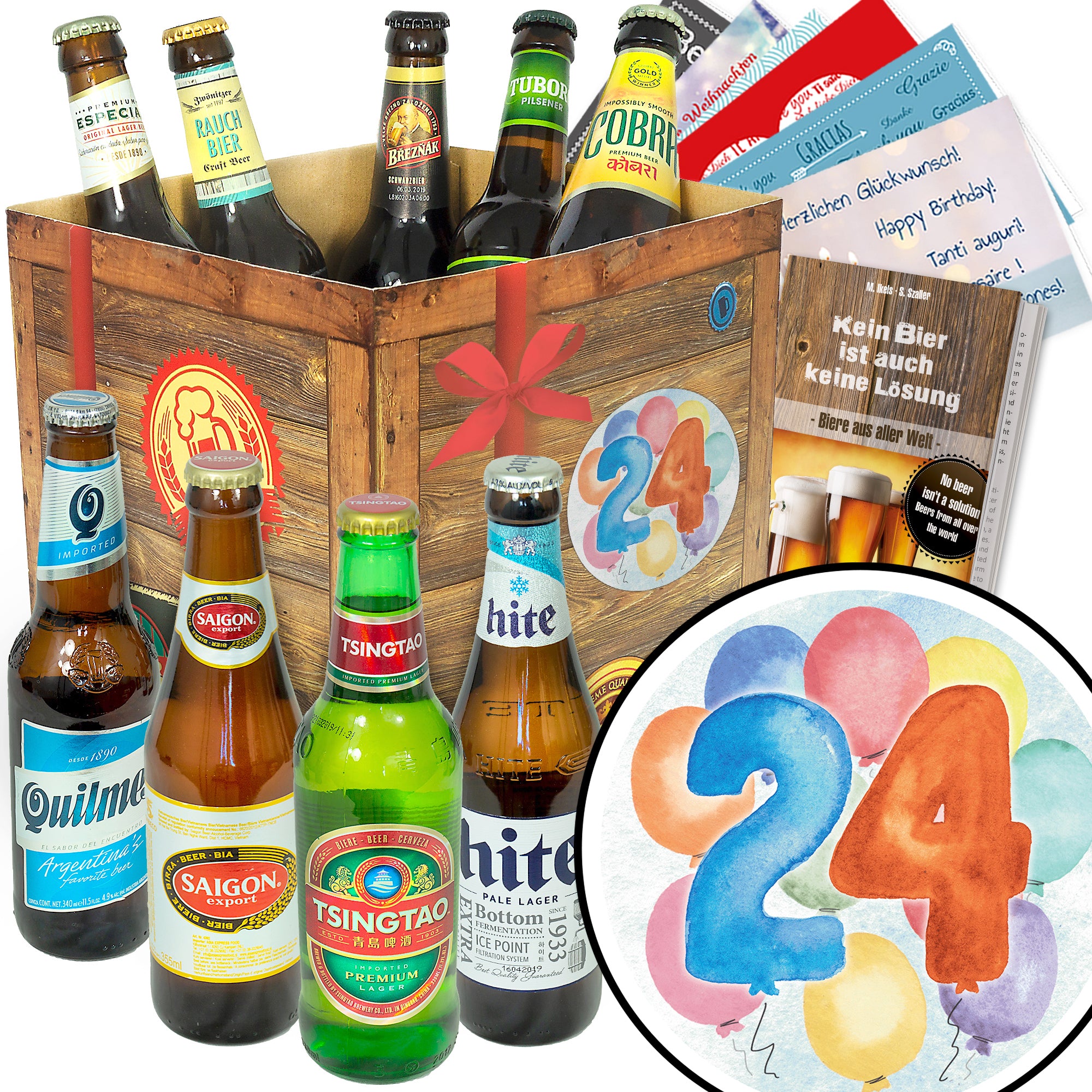 Bier Set | 9x Biere der Welt Geschenkbox