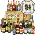 Geburtstag 91 | 24 Länder Bier aus aller Welt | Bierverkostung - monatsgeschenke.de