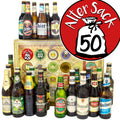 Alter Sack 50 | 24 Biersorten Bier International und Deutschland | Box