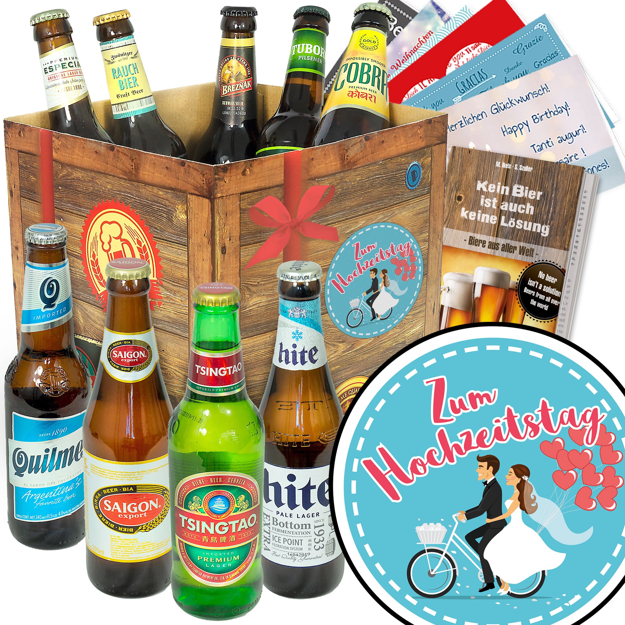 Bier Set | 9x Biere der Welt Geschenkbox
