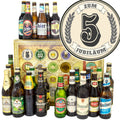Zum 5. Jubiläum | 24x Biere Welt und Deutschland | Geschenkbox