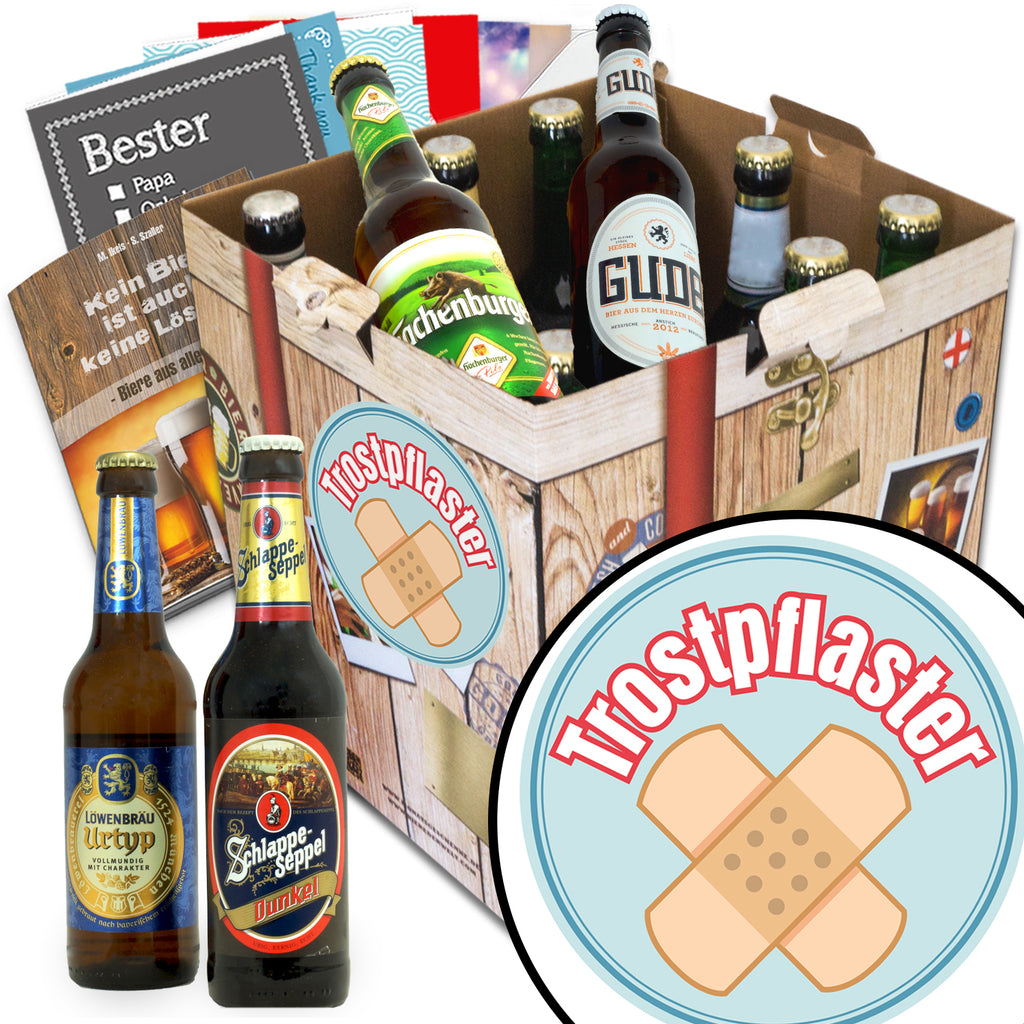Trostpflaster | 9 Biersorten Biere Deutschland | Bierset