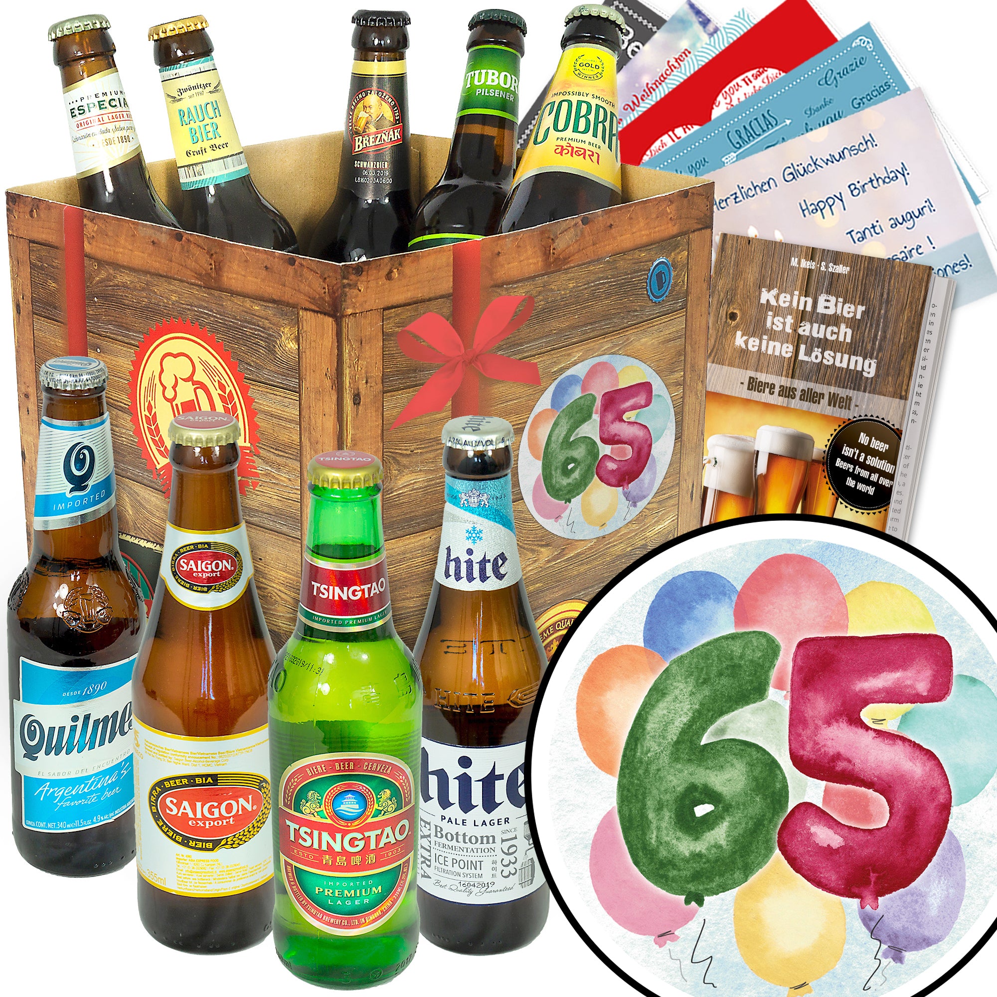 Bier Set | 9x Biere der Welt Geschenkbox