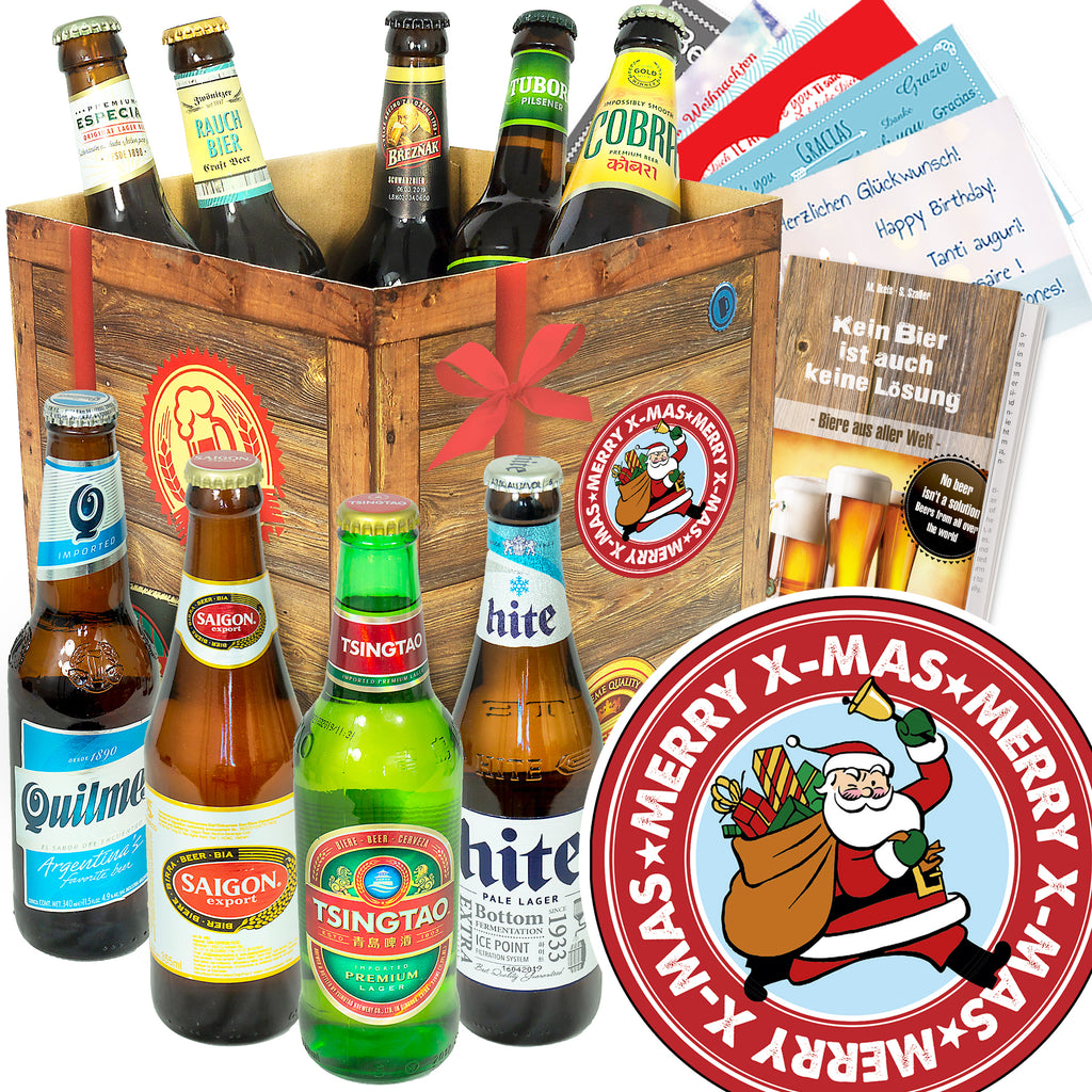 Weihnachtsmann | 9x Bier International | Bierverkostung
