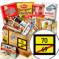 Ortsschild 70 - Süßigkeiten Set DDR L