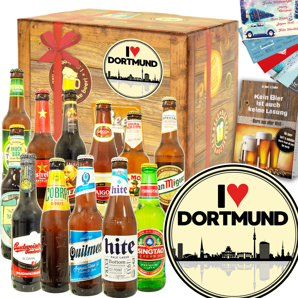 I love Dortmund | 12x Bierweltreise | Geschenkbox