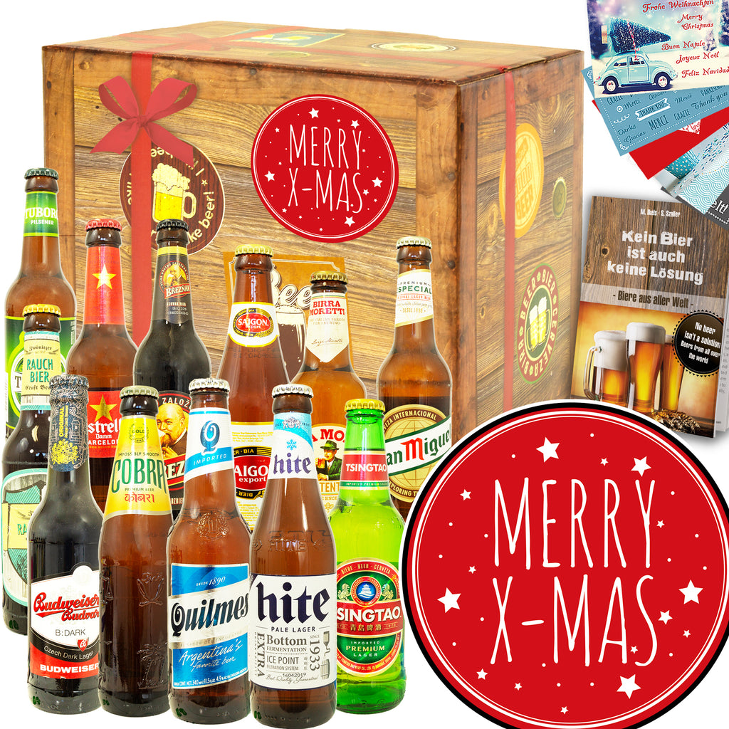 Frohe Weihnachten Sterne | 12 Biersorten Biere der Welt Exoten | Biertasting