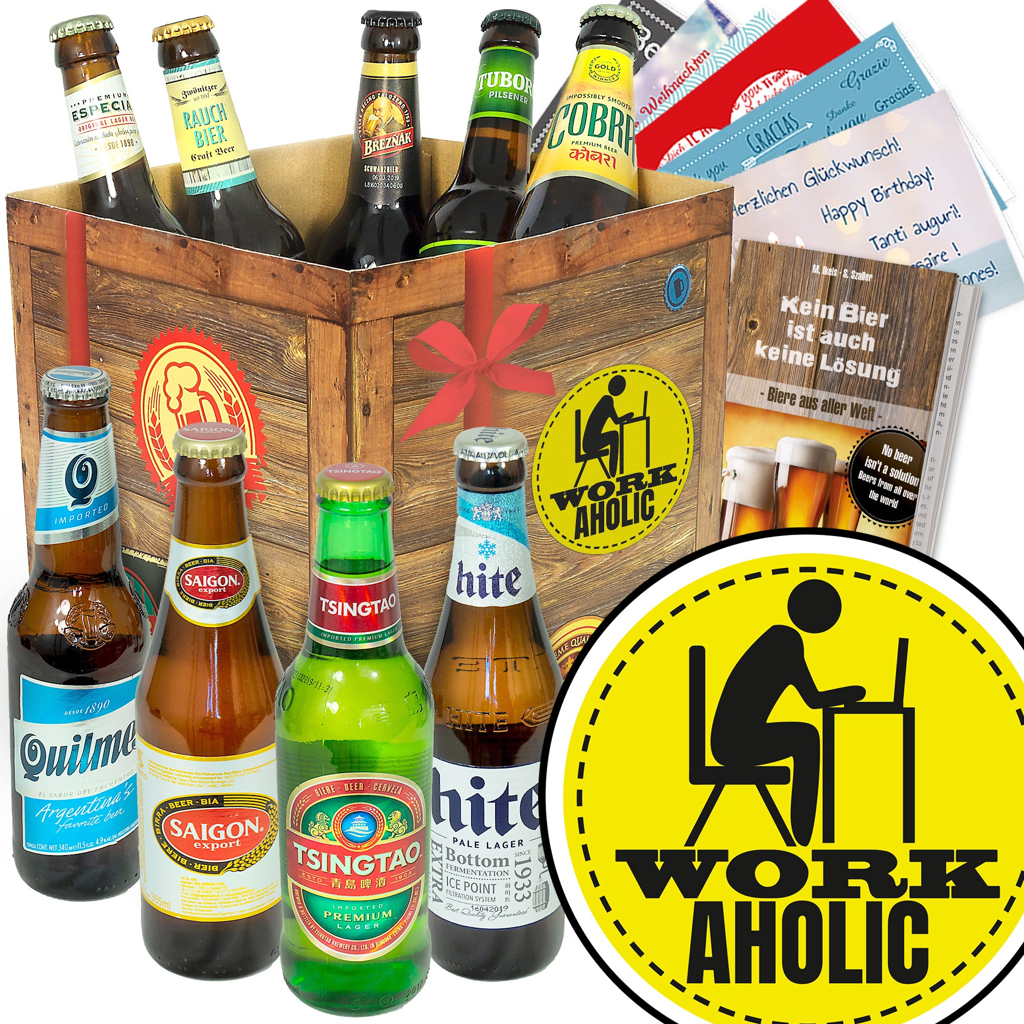 Bier Set | 9x Biere der Welt Geschenkbox