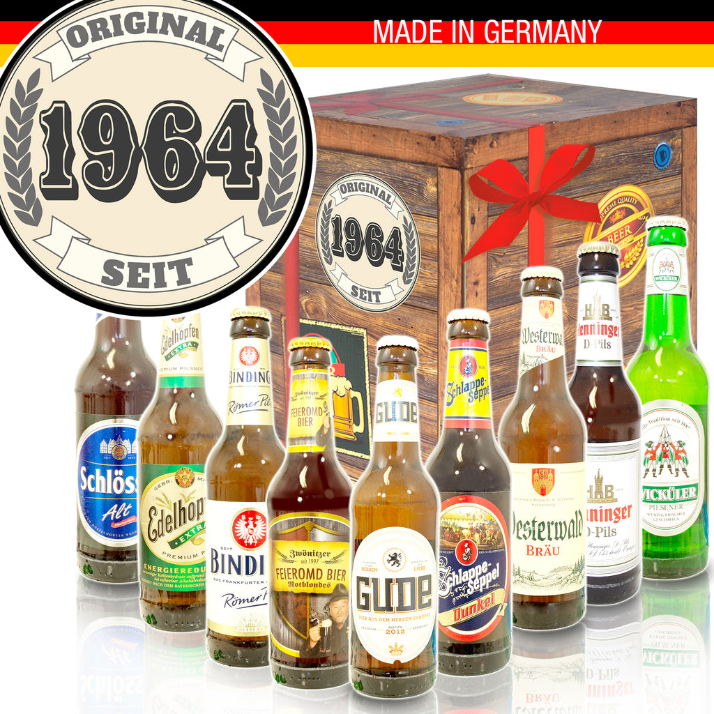 Original seit 1964 | 9x Bier Deutschlandreise | Biergeschenk