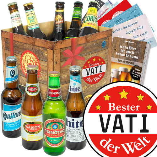 Bier Set | 9x Biere der Welt Geschenkbox