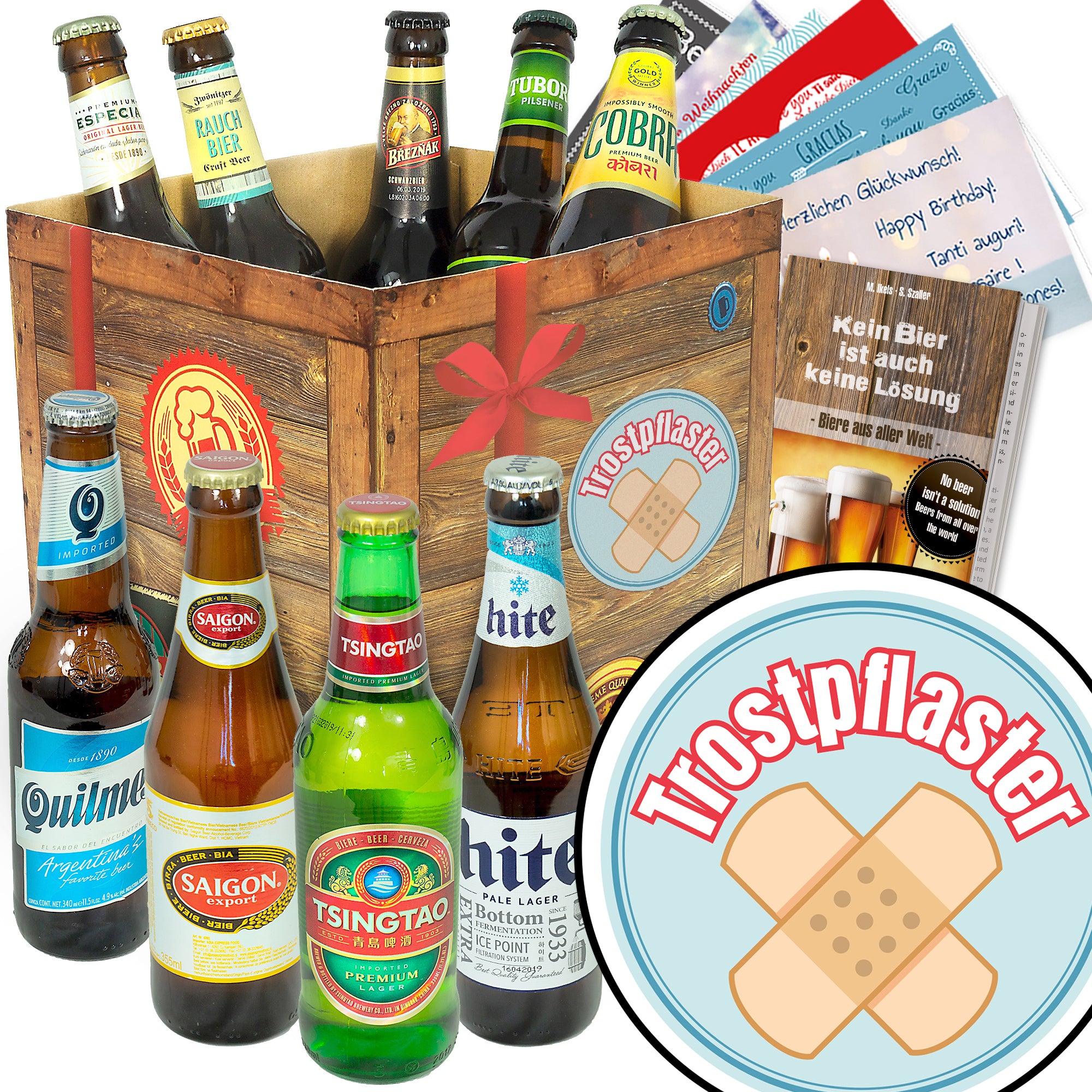 Bier Set | 9x Biere der Welt Geschenkbox