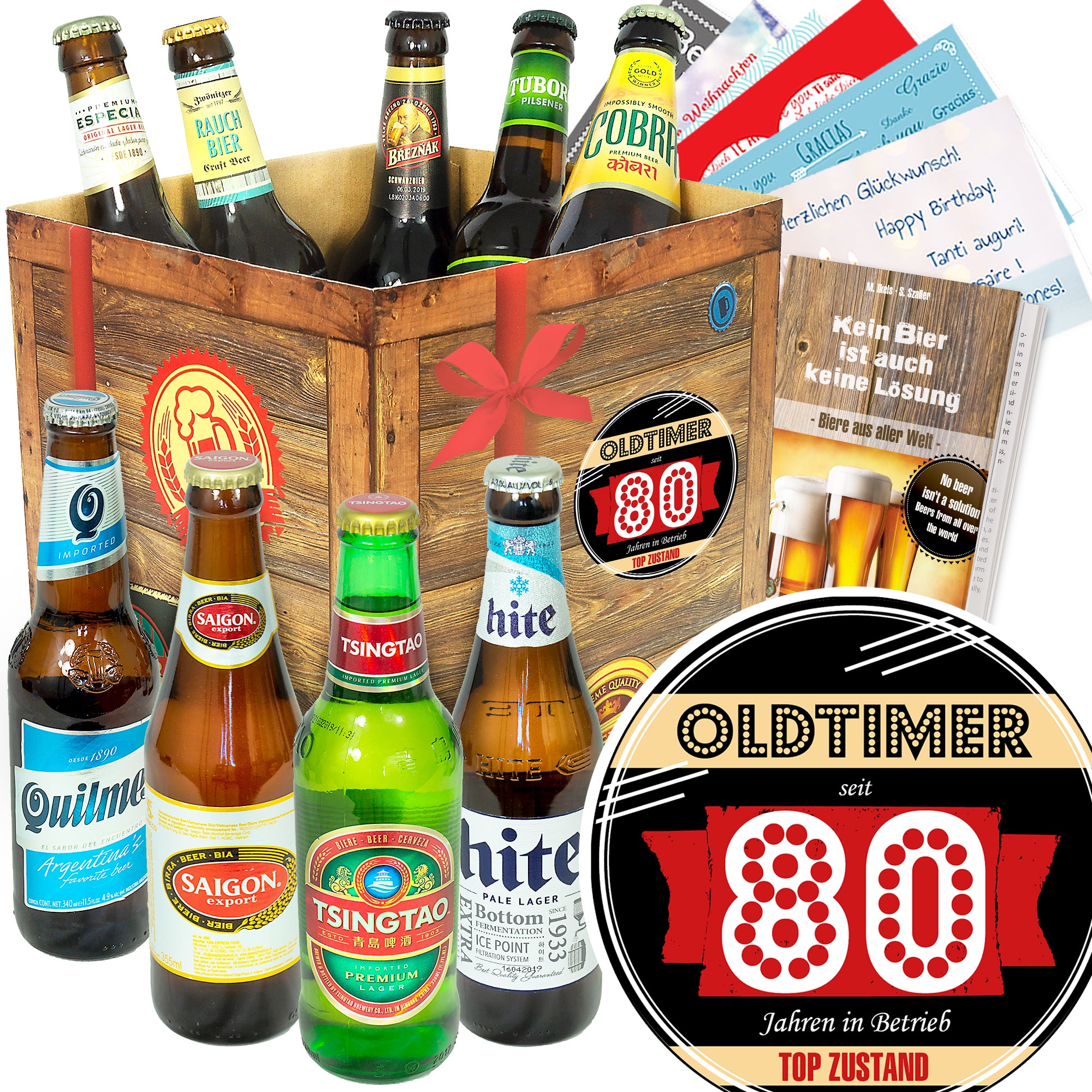 Bier Set | 9x Biere der Welt Geschenkbox