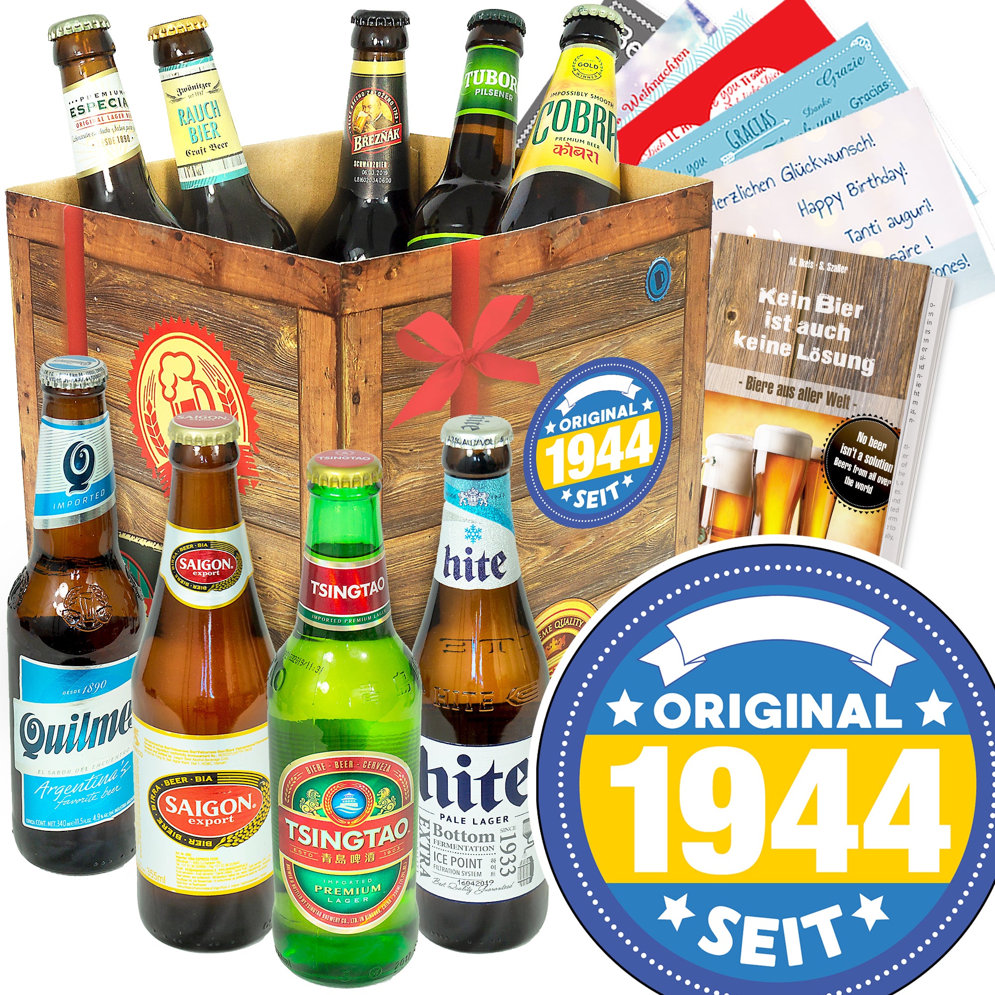 Bier Set | 9x Biere der Welt Geschenkbox