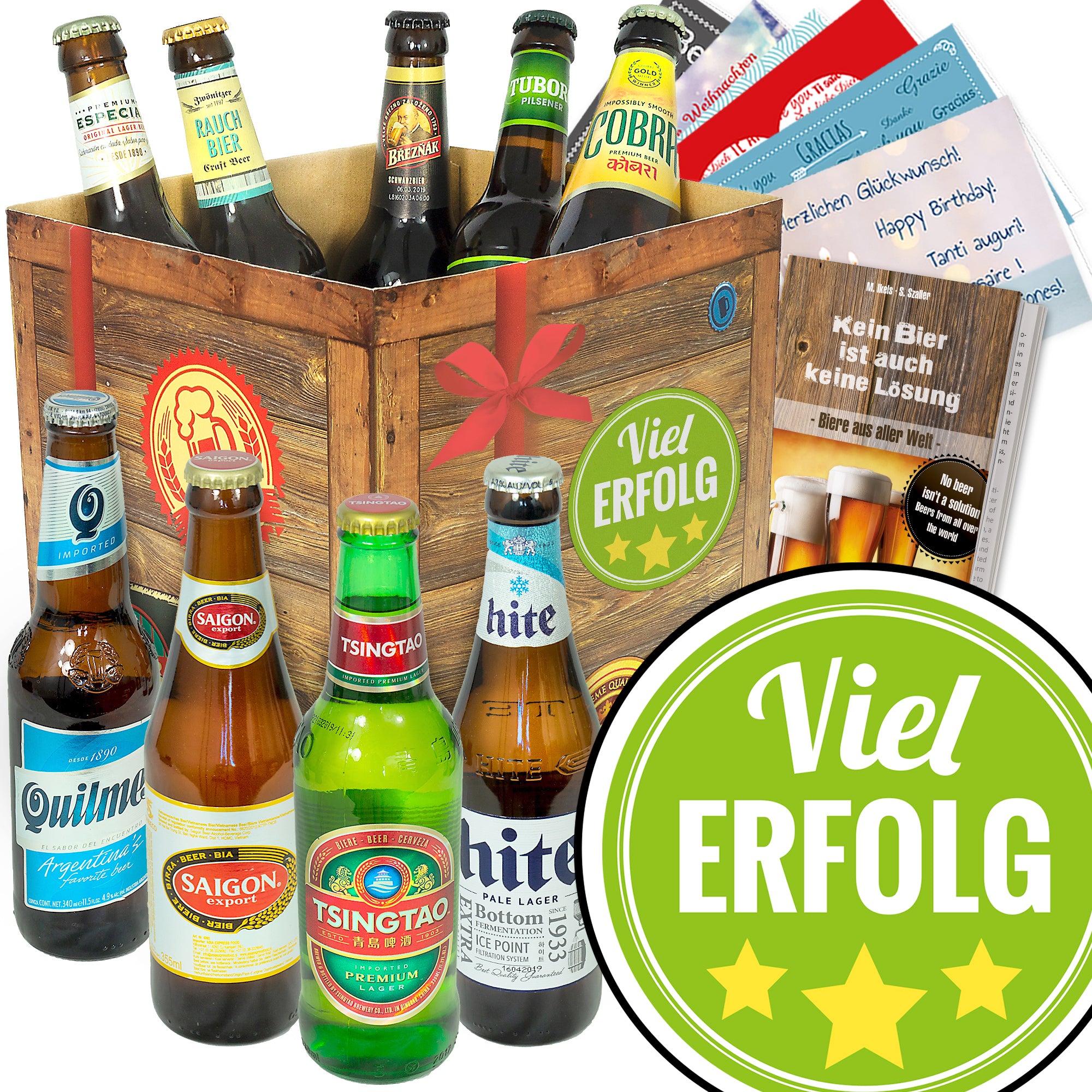 Bier Set | 9x Biere der Welt Geschenkbox