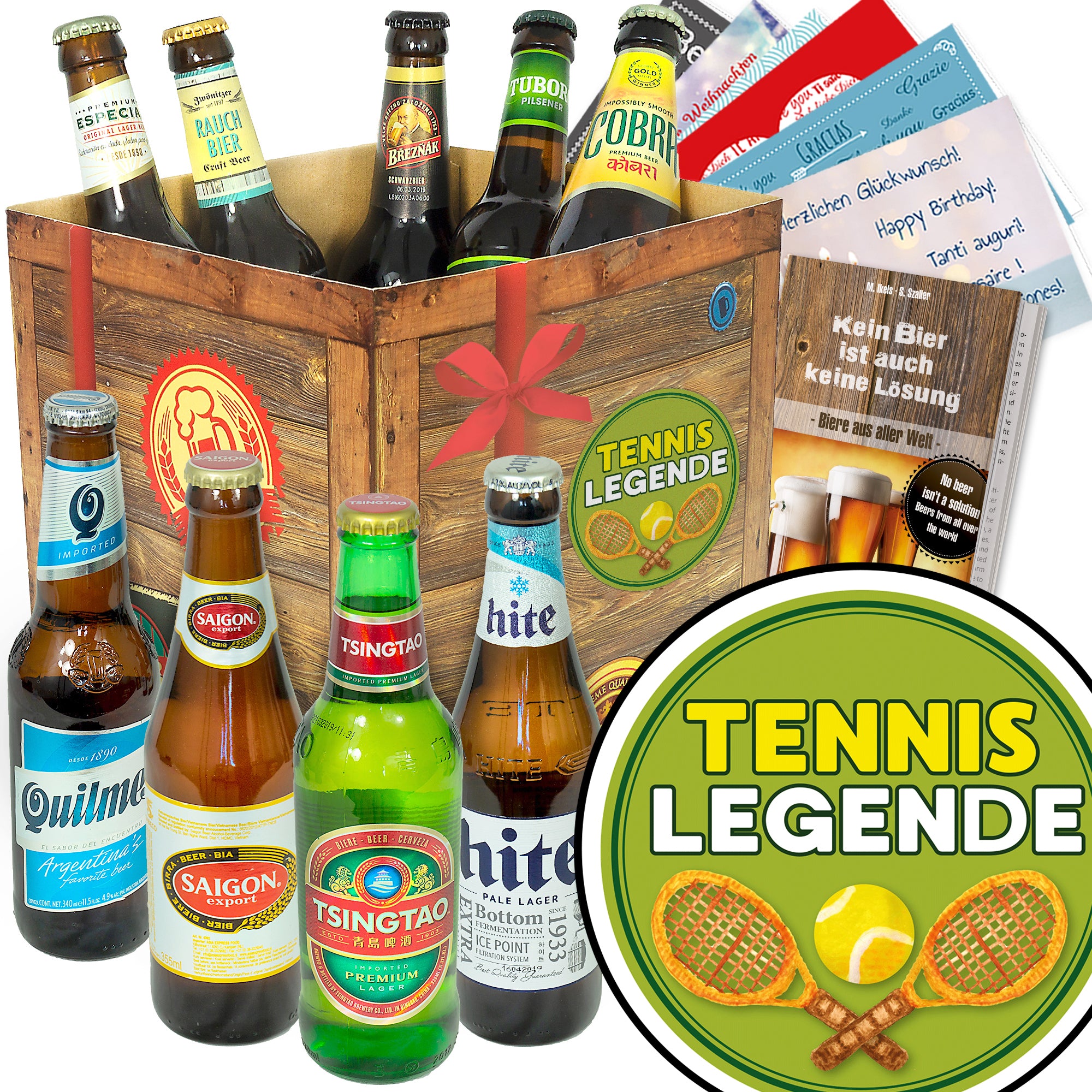 Bier Set | 9x Biere der Welt Geschenkbox
