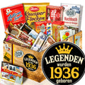 Legenden wurden 1936 geboren - Süßigkeiten Set DDR L