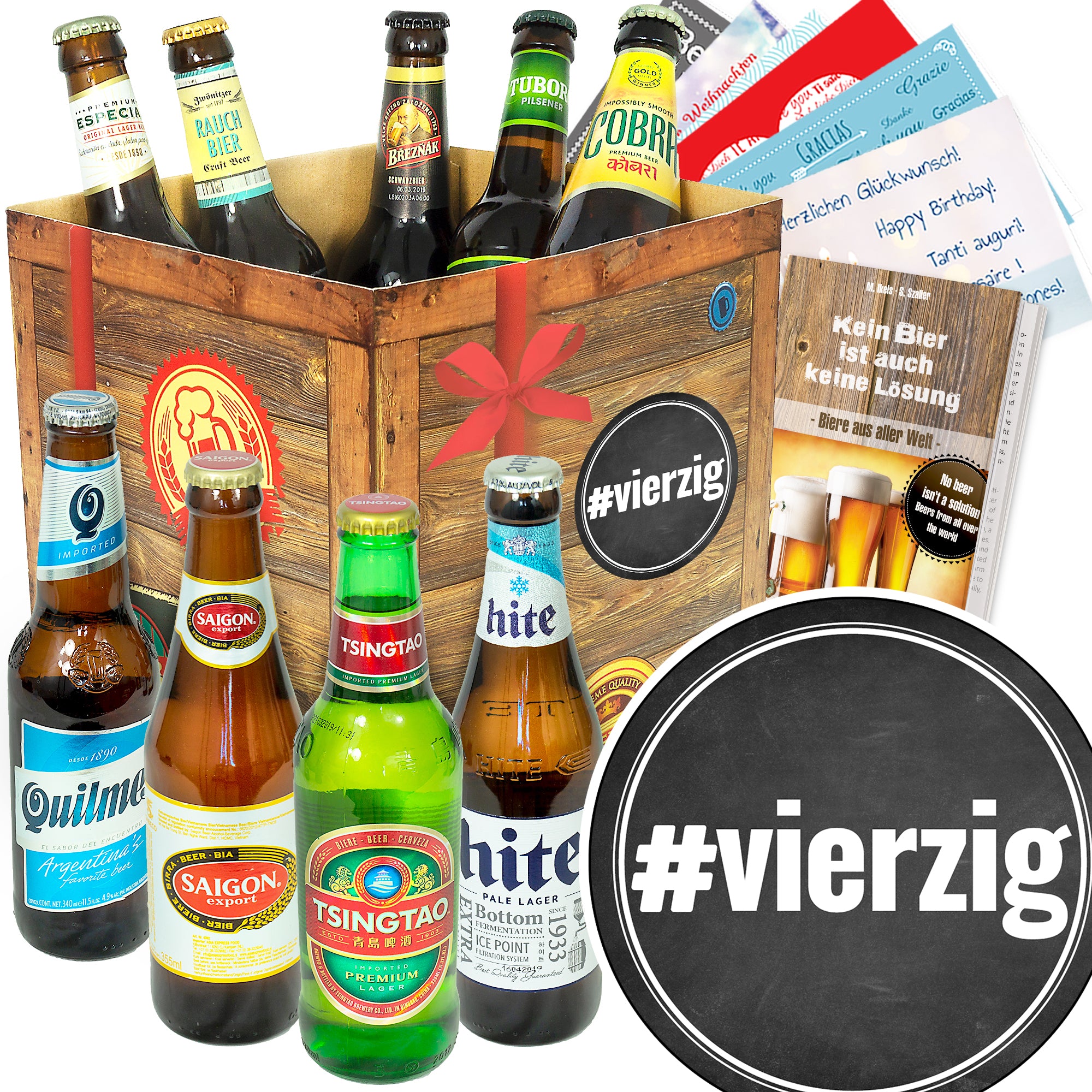 Bier Set | 9x Biere der Welt Geschenkbox