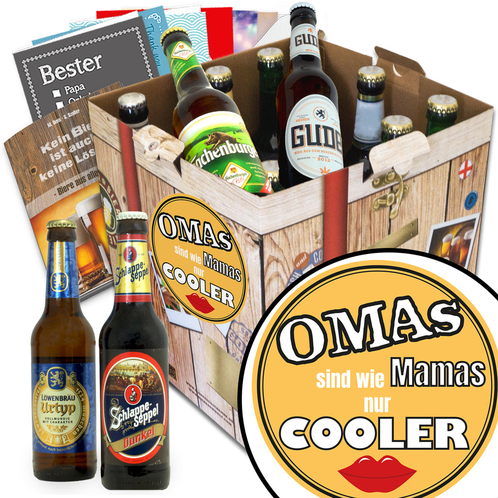 Omas sind wie Mamas nur cooler | 9x Bier Bier Deutschlandreise | Bierpaket