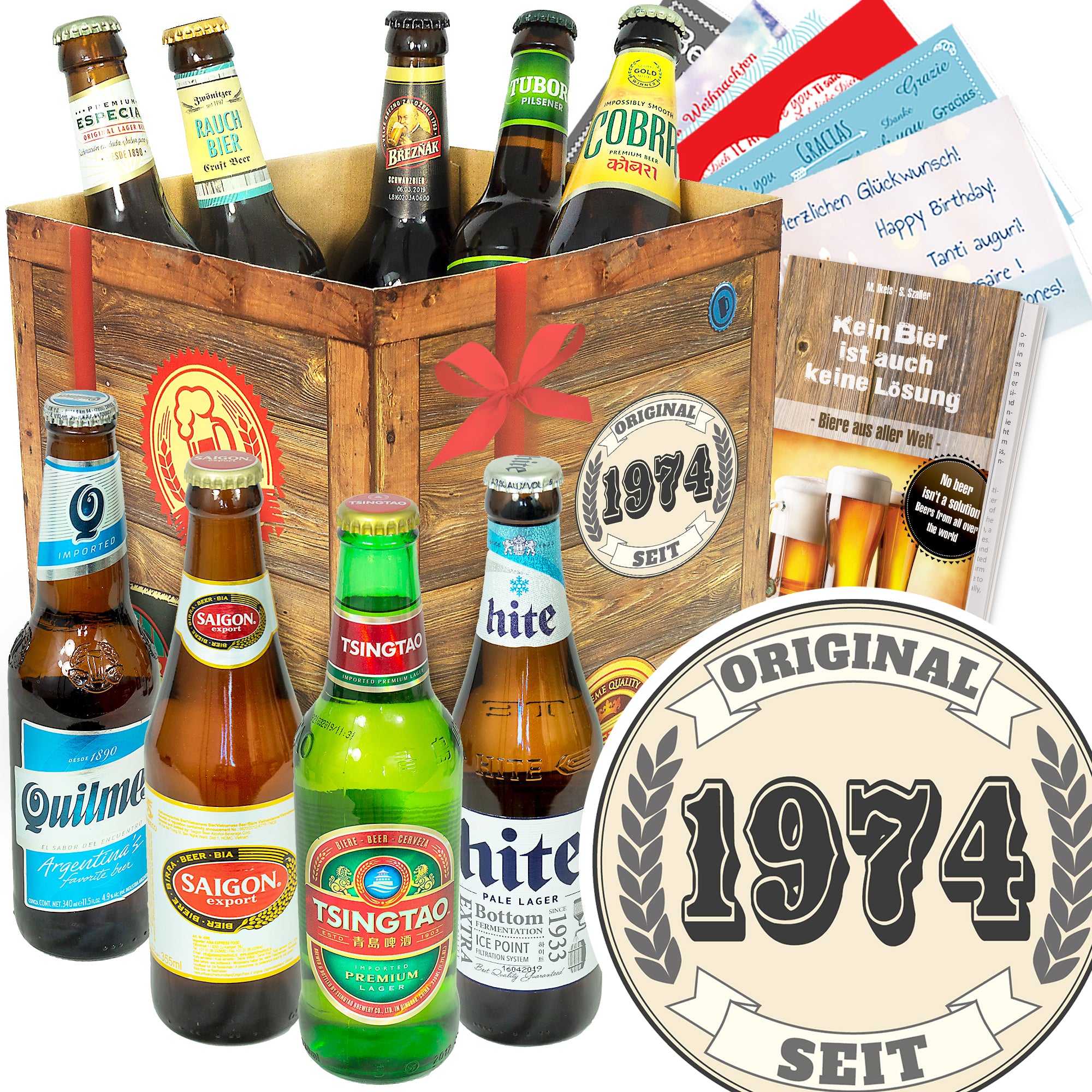 Bier Set | 9x Biere der Welt Geschenkbox