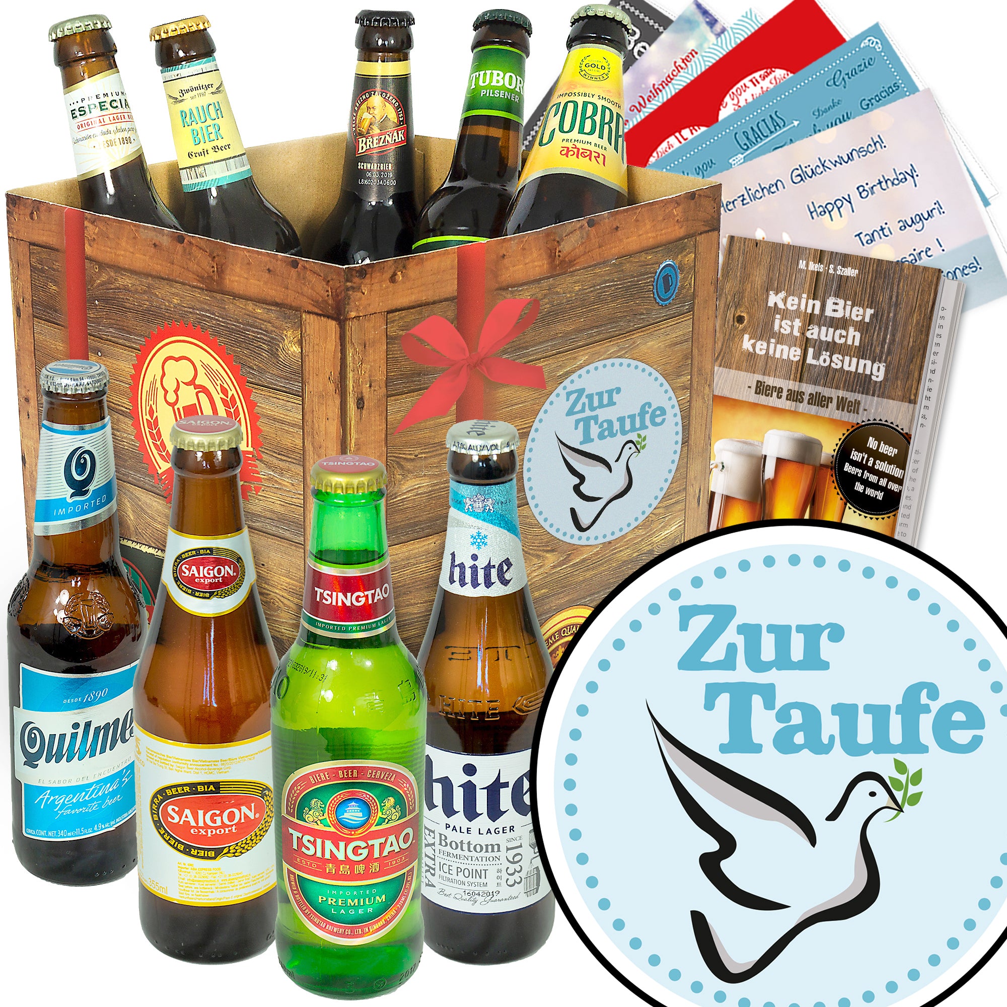 Bier Set | 9x Biere der Welt Geschenkbox