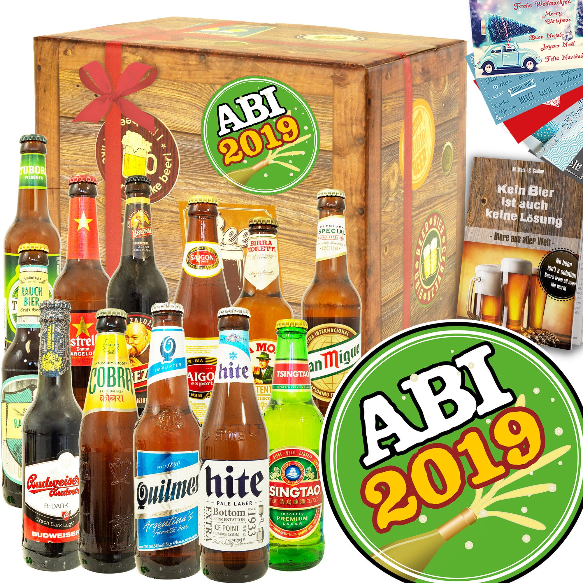 Abi 2019 | 12 Flaschen Bierweltreise | Paket