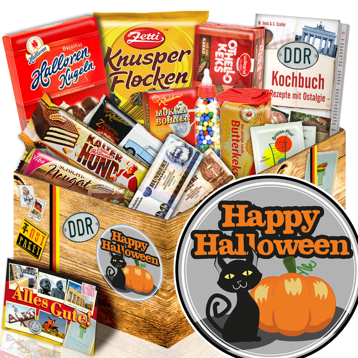 Halloween - Süßigkeiten Set DDR L