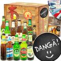 Dangä! | 12x Bier Deutschland und Welt | Geschenk Box