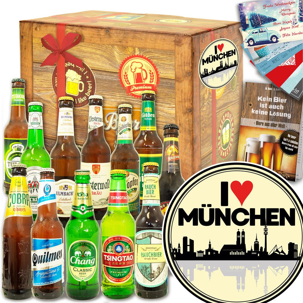 I love München | 12x Bier Deutschland und Welt | Biertasting