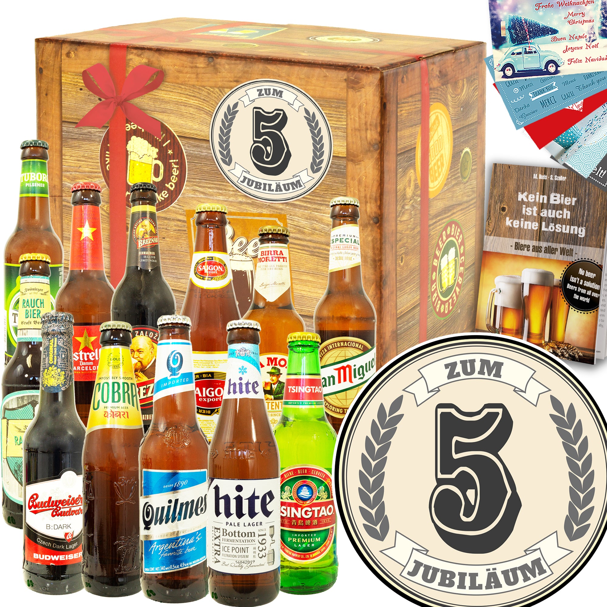 Zum 5. Jubiläum | 12 Biersorten Bierweltreise | Bierverkostung
