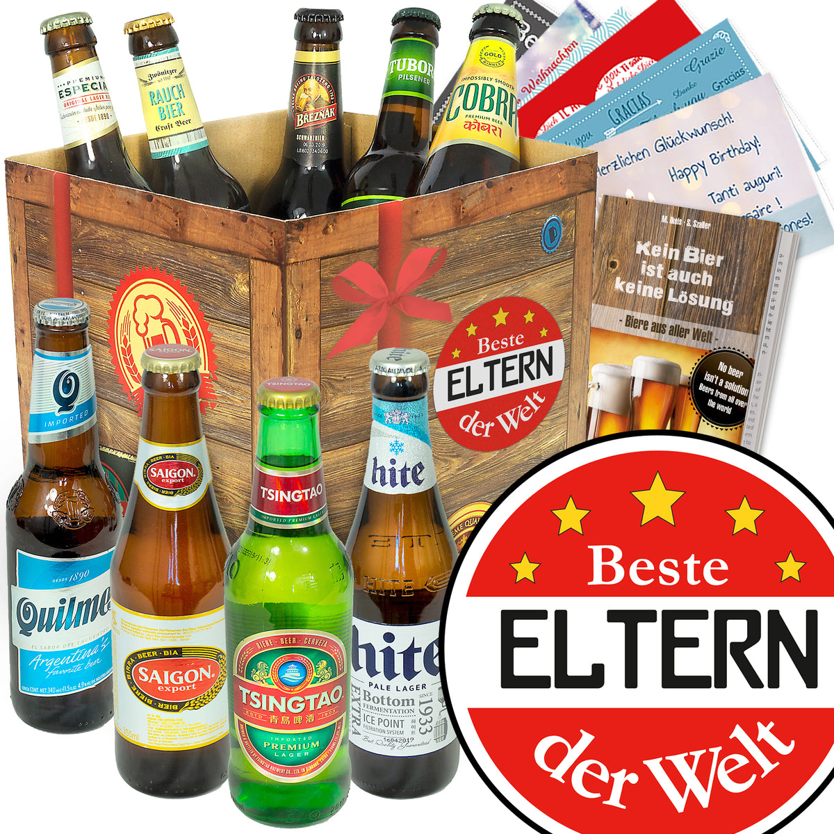 Bier Set | 9x Biere der Welt Geschenkbox