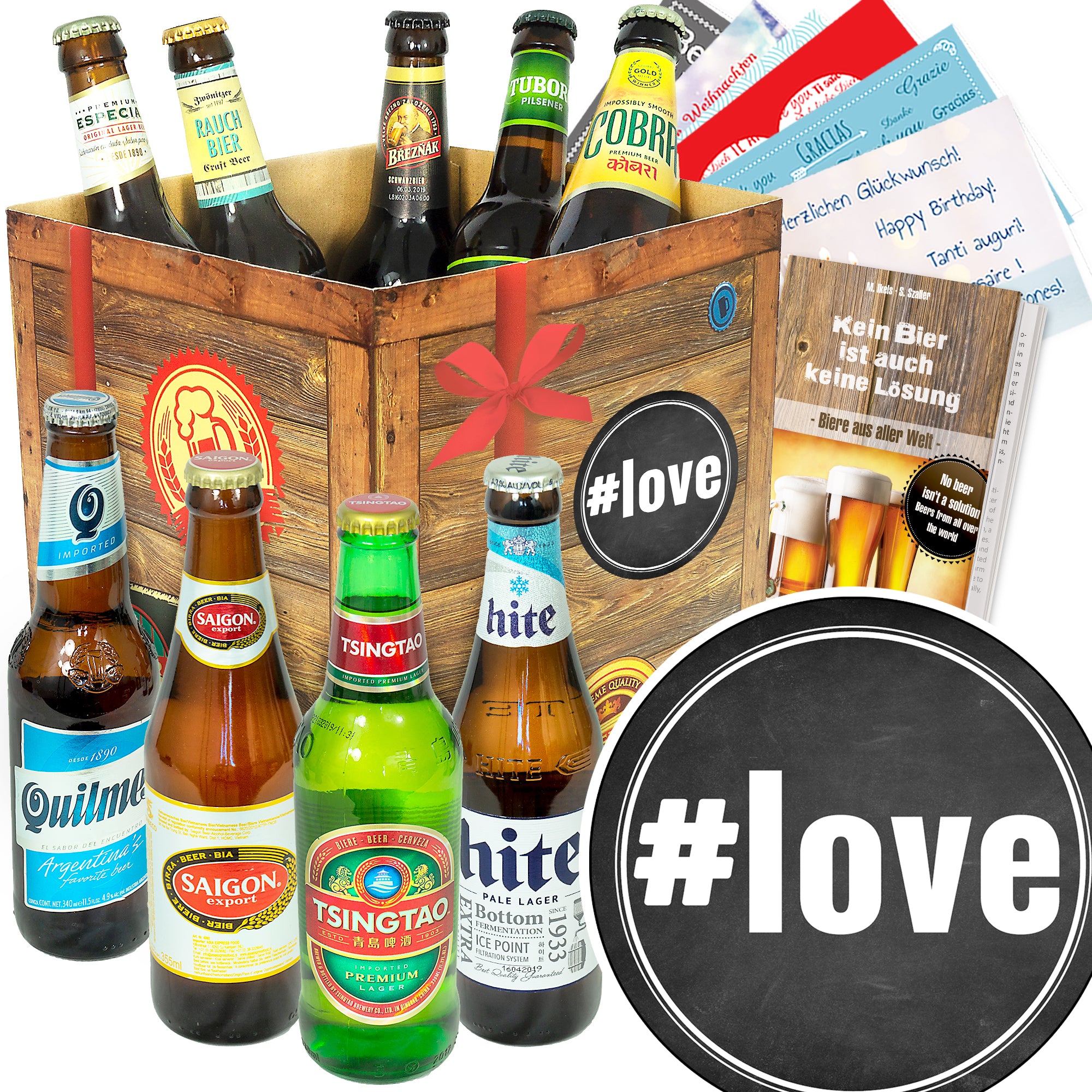 Bier Set | 9x Biere der Welt Geschenkbox