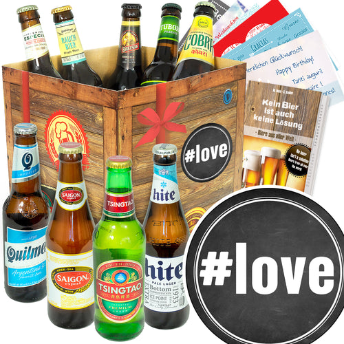 Bier Set | 9x Biere der Welt Geschenkbox