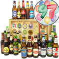 Geburtstag 97 | 24 Länder Bier Weltreise | Geschenk Set - monatsgeschenke.de