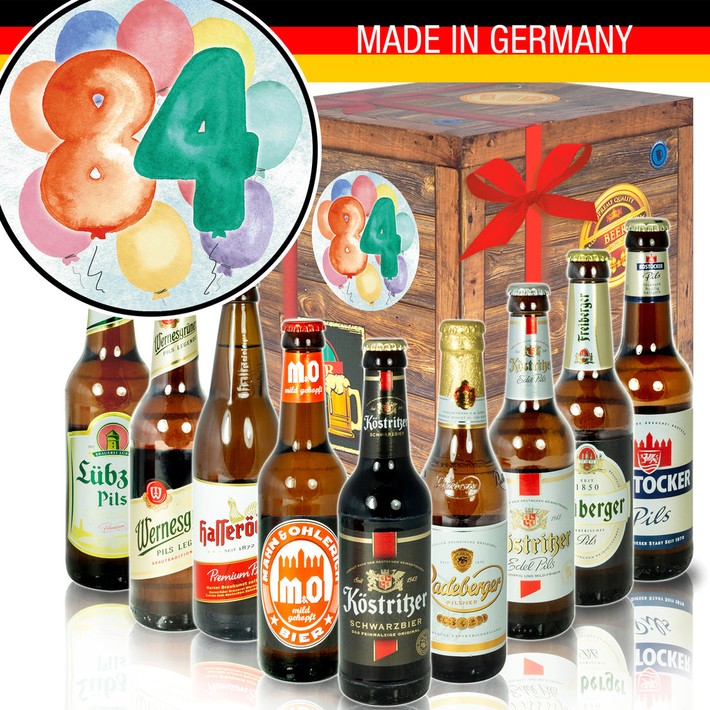 Geburtstag 84 | 9x Biere aus Ostdeutschland | Bierpaket